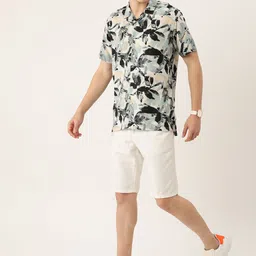 Mast & Harbour Men Opaque Printed Casual Shirt-picture-49