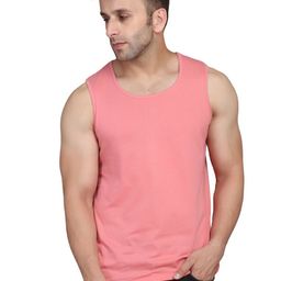 WOOSTRO Men Solid Round Neck Cotton Slim Fit T-shirt-image-32