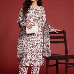 Anouk Printed Kurta Set image 3