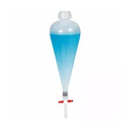 NS 500 ml Polypropylene Heavy Duty Design Separatory Funnel (Pack of 2 Pcs)-41