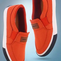 Sparx Men's Orange Casual Loafers-image-23