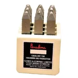Bradma 26HHP080 Hand Held Punches Alpha Set A to Z Size 8 mm-45