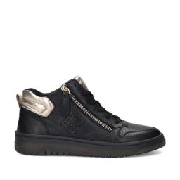 Bagatt Women's Sting Black Ankle High Sneakers-image-25