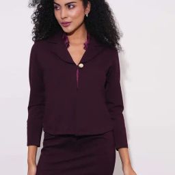 Globus Wine Regular Fit Blazer-picture-26