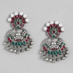 Abdesigns Enthralling German Silver Earrings-11