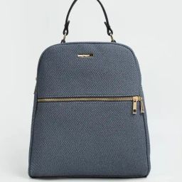 Ginger by Lifestyle Grey Textured Backpack-image-29