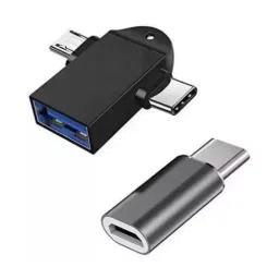 Generic USB Type C Micro OTG Adapter 1 Connector for Multipurpose Golden, 3OTG image 1