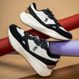 Red Tape Men Hustle Collection Beige & Black Sneakers-36