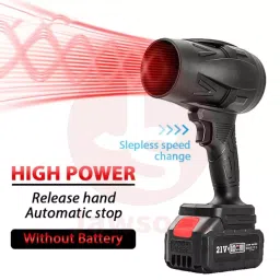 Jawsons Handheld Blower Variable Speed Without Battery Black, 2409-031 image 2