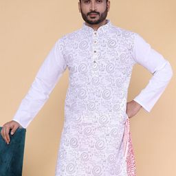 W & G Men Tribal Kurta-image-46