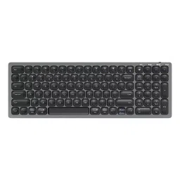 Zebronics Wireless Multi-device Keyboard Dark Grey 99 Keys 2.4 GHz, KB-KM5001MW-15