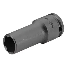 FACOM 12.7 mm (1/2 Inch) Square Drive Impact Socket Deep Thin 6 Points 22 mm, NSB.22-47