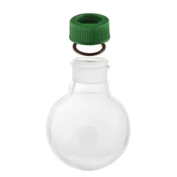 ABGIL 10000ml Borosilicate Glass Round Bottom Boiling Flask with "O" Ring and Scrww Cap ABG1281-40