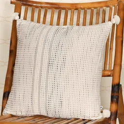 ONSETHOMES Beige & Grey Square Cushion Covers-image-9