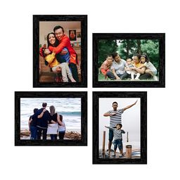 Indianara Grey & Red 4 Piece Canvas Other Wall Paintings-picture-16