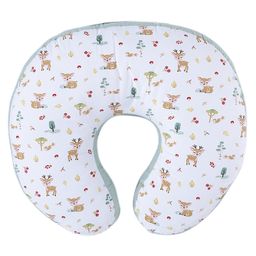 Haus & Kinder 100% Cotton Baby Feeding Nursing Pillow Whimsical Woodland - Brown-image-38
