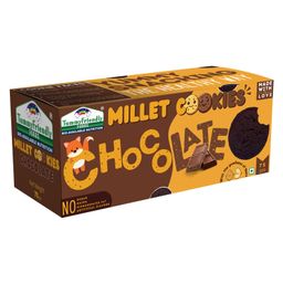 Tummy Friendly Foods Millet Cookies - Chocolate - 75 g. Healthy Ragi cookies for Baby, Kids & Adults-image-84