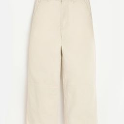 Campana 100% Cotton Solid Pant - Off White-image-71