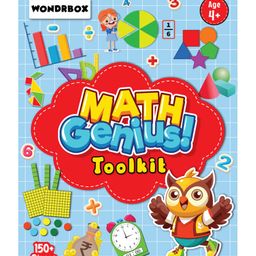 WONDRBOX Math Genius Toolkit for Kids. STEM Educational Activity Game for Kids age 4 years +-image-4