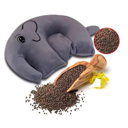 Ortis Cotton Head Shaping Mustard Seed Rai, Head Shaping Baby Pillow Grey-picture-22