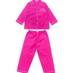 shopbloom Unisex Kids Solid Night suit-picture-55