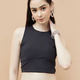 Ginger by Lifestyle Women Monochrome Pockets T-shirt-image-47