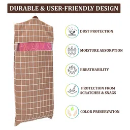 Kuber Industries Brown Set of 6 Regular Multi-Utility Organisers image 4