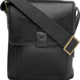 Hidesign Aiden 03 Black Leather Sling Bag-image-0