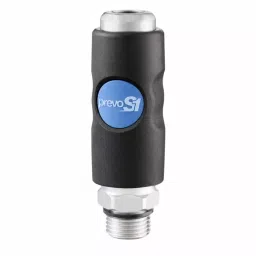 PREVOST Composite Body Male Safety Quick Connect Coupling, G 3/4 Male Threaded, ISI 111154EB-image-63
