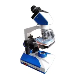 WKM 360° Rotatable and 45° Inclined Head Binocular Microscope for Laboratories KTN471 image 5