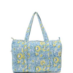 Block N Style Block Printed Cotton Duffel Bag-image-26