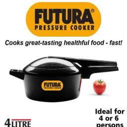 Futura Black Hard Anodized 4 L Pressure Cooker - Set of 1-image-32