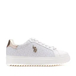 U.S. Polo Assn. Women's NARCISA White Sneakers-picture-7