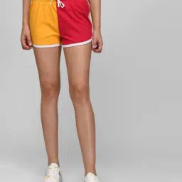 Kotty Yellow & Pink Shorts-image-32