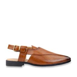 Bacca Bucci Men's Nobility Tan Back Strap Sandals-image-85