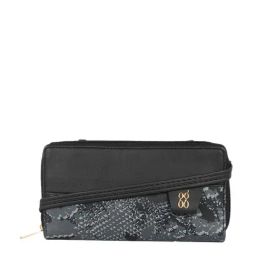 Baggit Black Printed Zip Around Wallet for Women-image-8