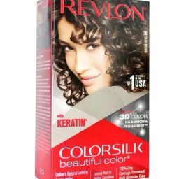 Revlon Colorsilk Ammonia Free Hair Color with Keratin Dark Brown 3N - 40 ml-image-98