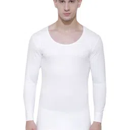 Bodycare White Regular Fit Thermal Top-image-43