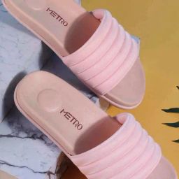 Metro Women's Pink Slides-image-33