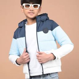 Crimsoune Club Boys Blue Regular Fit Jacket-image-2