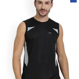 FTX Pack Of 2 Colourblocked Gym Vests 709-2_709-9-S-image-71