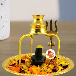 DARIDRA BHANJAN Black Religious Figurine Showpiece-image-77