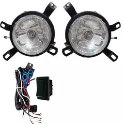 Auto Pearl Fog Light with Wiring Kit and Switch Compatible For Chevrolet Spark-20