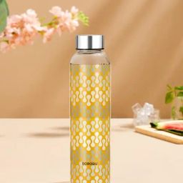 ?Borosil Water Bottle with Fridge Safe & Leakproof (Transparent, ?550 ml)-91