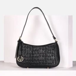 Allen Solly Black Logo Shoulder Bag-23