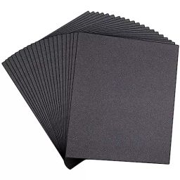 Sarrah 228.6x279.4 mm (9x11 inch) ‎Waterproof 2500 Grit Silicon Emery Paper Sheet (Pack of ‎15 Pcs)-image-85