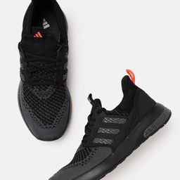 ADIDAS Men Woven Design Dot-Track Running Shoes-picture-11