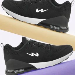 Campus Men's North Plus Black Running Shoes-image-98