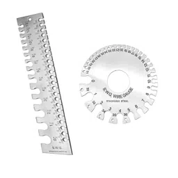 illuminate Tools Rectangular & SWG Wire Gauge Stainless Steel, 0323BIKJDTA (Pack of 2 Pcs)-7