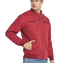 Monte Carlo Red Regular Fit Jacket image 4